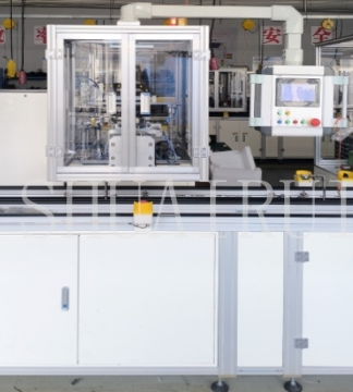 rotor blade pressing machine